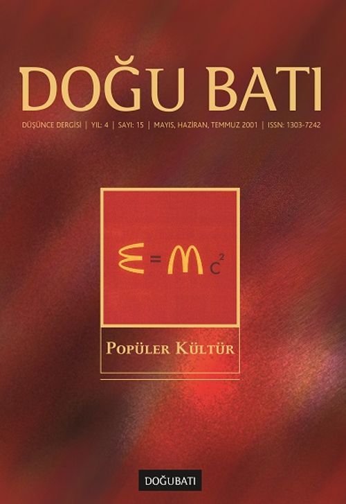 Doğu Batı Sayı: 15 Mayıs Haziran Temmuz 2001 (Üç Aylık Düşünce Dergisi)