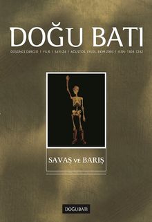 Doğu Batı Sayı: 24 Ağustos, Eylül, Ekim 2003 (Üç Aylık Düşünce Dergisi)