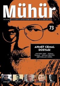Mühür İki Aylık Şiir ve Edebiyat Dergisi Yıl:12 Sayı:73 Kasım-Aralık 2017