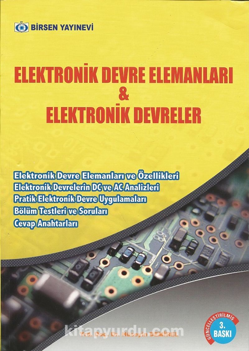 Elektronik Devre Elemanlari Elektronik Devreler Doc Dr Huseyin Demirel Kitapyurdu Com