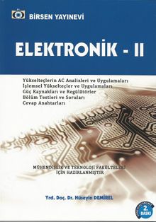 Elektronik -2 (Mühendislik ve Teknoloji Fakülteleri İçin)