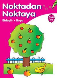 Noktadan Noktaya Birleştir Boya  (3-4 Yaş)