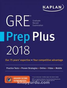 GRE Prep Plus 2018: Practice Tests + Proven Straegies + Online + Video + Mobile