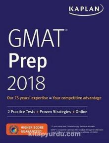 GMAT Prep 2018: 2 Practice Tests + Proven Strategies + Online