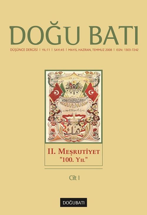 Doğu Batı Sayı:45 Mayıs-Haziran-Temmuz 2008 (Üç Aylık Düşünce Dergisi)