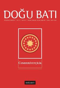 Doğu Batı Sayı:47 Kasım Aralık Ocak  2008-2009 (Üç Aylık Düşünce Dergisi) Cumhuriyetçilik