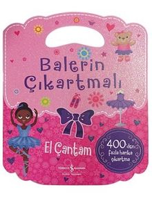 Balerin Çıkartmalı El Çantam