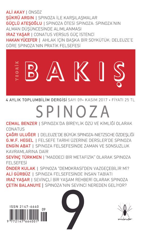 Teorik Bakış 4 Aylık Toplumbilim Dergisi Sayı:9 Kasım 2017