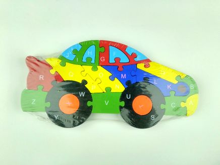 Numerik Eğitici Yapboz  (Araba)