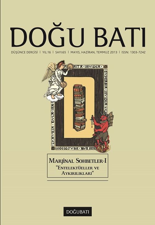 Doğu Batı Sayı:65 Mayıs-Haziran-Temmuz 2013 (Üç Aylık Düşünce Dergisi)