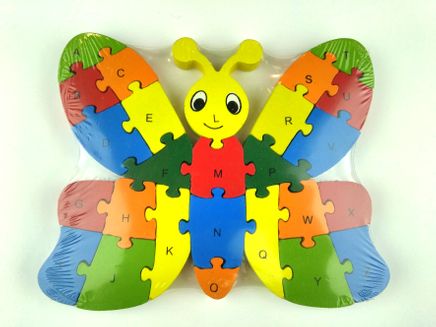 Numerik Eğitici Yapboz  (Kelebek)