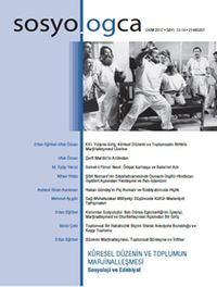 Sosyologca Dergisi Sayı:13-14  Ekim 2017