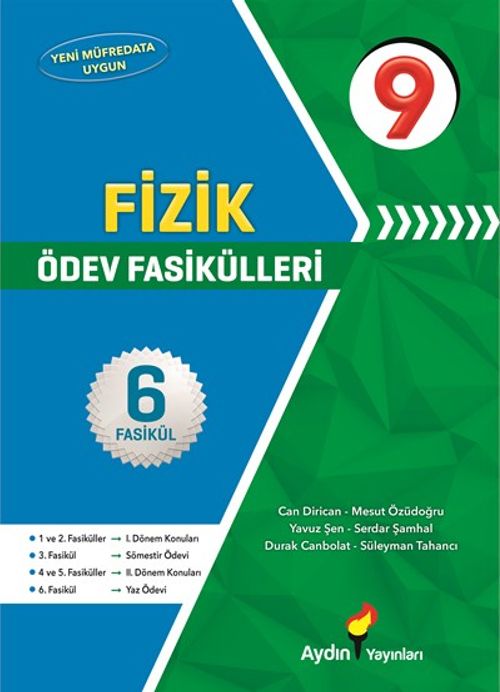 9. Sınıf Fizik Ödev Fasikülleri