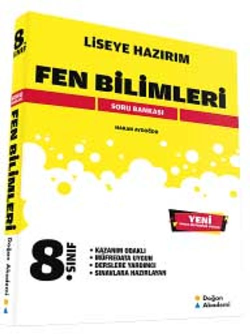 Liseye Hazırım 8. Sınıf Fen Bilimleri Soru Bankası