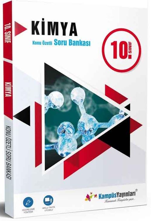 10. Sınıf Kimya Konu Özetli Soru Bankası