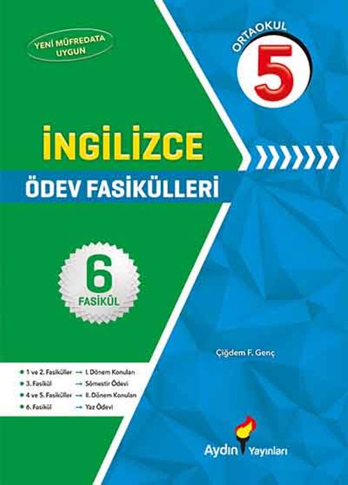 5. Sınıf İngilizce Ödev Fasikülleri