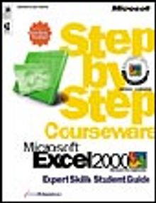 Microsoft  Excel 2000 Step by Step Courseware Expert Skills Color Class Pack