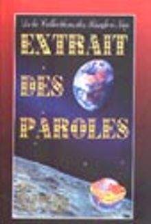 Extrait Des Paroles (Küçük Sözler)(Fransızca)