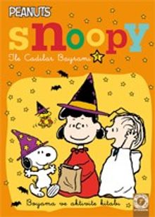 Snoopy İle Cadılar Bayramı 1 / Boyama ve Aktivite Kitabı