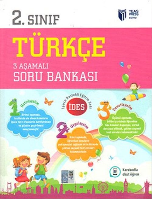2. Sınıf Türkçe 3 Aşamalı Soru Bankası 