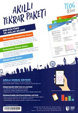 8. Sınıf Din Kültürü ve Ahlak Bilgisi Akıllı Tekrar Paketi