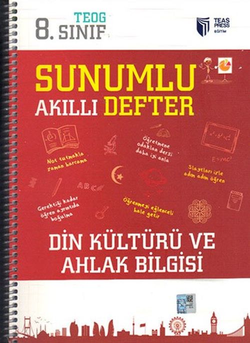 8. Sınıf Din Kültürü ve Ahlak Bilgisi Sunumlu Akıllı Defter