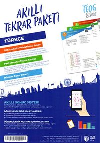8. Sınıf Türkçe Akıllı Tekrar Paketi