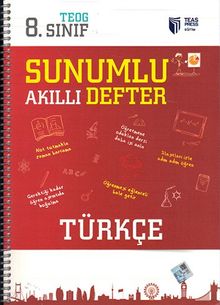 8. Sınıf Türkçe Sunumlu Akıllı Defter 