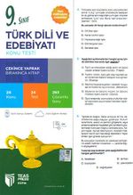 9. Sınıf Türk Dili ve Edebiyatı Yaprak Test Çek Kopar (Yeni Müfredat)