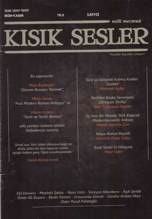 Kısık Sesler Dergisi Sayı:12 Ekim-Kasım 2017