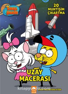 Uzay Macerası  / Çıkartmalı Boyama Kitabı - Bilinmeyen Yazar
