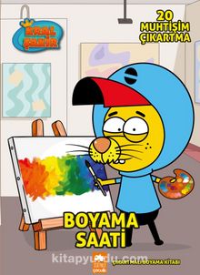 Boyama Saati / Çıkartmalı Boyama Kitabı - Kolektif