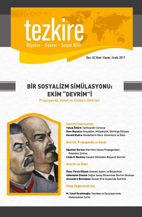 Tezkire Düşünce-Siyaset-Sosyal Bilim Dergisi Sayı:62 Ekim-Kasım-Aralık 2017