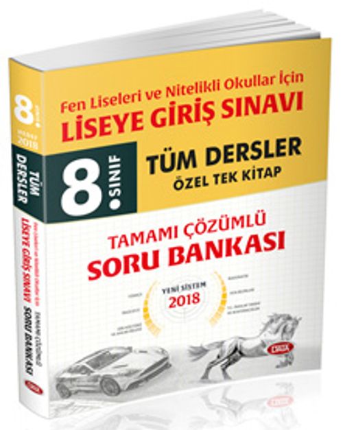 8. Sınıf Tüm Dersler Liseye Geçiş Sistemi Tamamı Çözümlü Soru Bankası