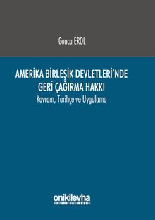 Amerika Birleşik Devletleri'nde Geri Çağırma Hakkı