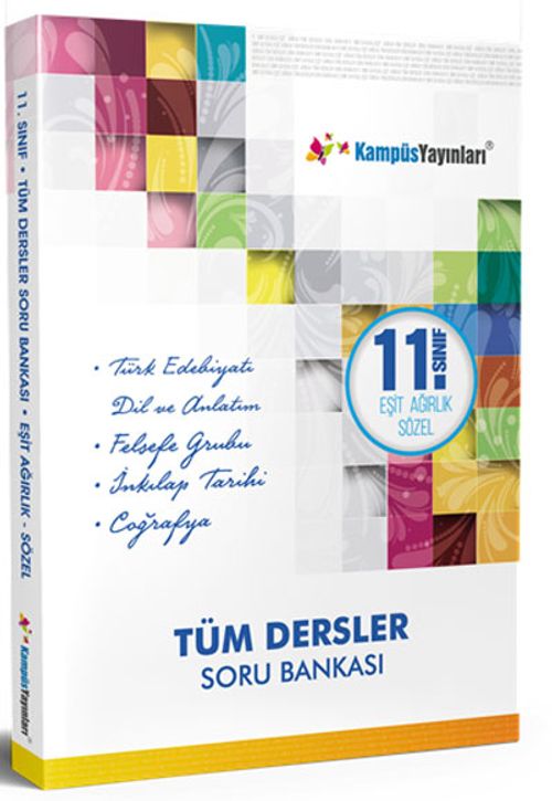 11. Sınıf Eşit Ağırlık Sözel Tüm Dersler Soru Bankası