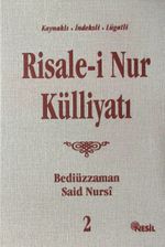 R. Nur Külliyatı 2.Cilt Kaynak-İndeks-Lugat