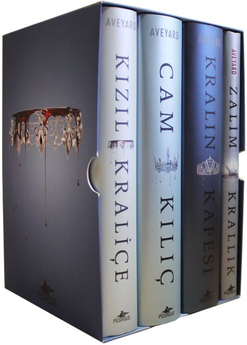 Kızıl Kraliçe Serisi (Kutulu Özel Set Ciltli 4 Kitap)