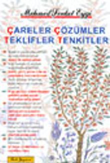 Çareler Çözümler Teklifler Tenkitler