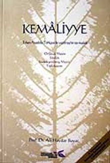 Kemaliyye / Erken Anadolu Türkçesi İle Yazılmış Bir Tıp Risalesi