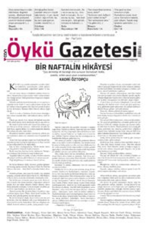 Can Aylık Öykü Gazetesi Sayı:14 Kasım 2017