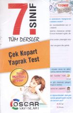 7.Sınıf Tüm Dersler Çek Kopart Yaprak Test