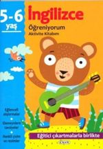 İngilizce Öğreniyorum Aktivite Kitabım (5-6 Yaş)