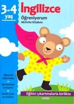 İngilizce Öğreniyorum Aktivite Kitabım (3-4 Yaş)