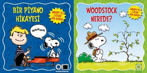 Woodstock Nerede - Bir Piyano Hikayesi Snoopy İle 2 Kitap  Bir Arada