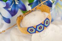 Miyuki Üç Nazar Boncuklu Bileklik (Miyuki 04)