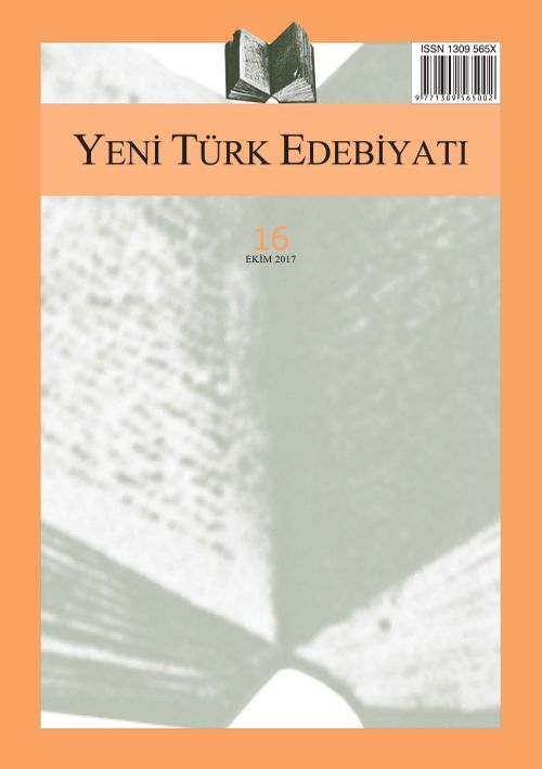 Yeni Türk Edebiyatı Hakemli Altı Aylık İnceleme Dergisi Sayı:16 Ekim 2017
