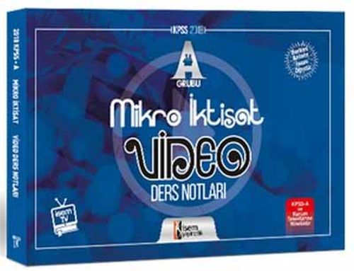 2018 KPSS A Grubu Mikro İktisat Video Ders Notları