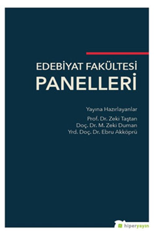 Edebiyat Fakültesi Panelleri