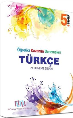 5. Sınıf Öğretici Kazanım Denemeleri Türkçe 24 Deneme Sınavı